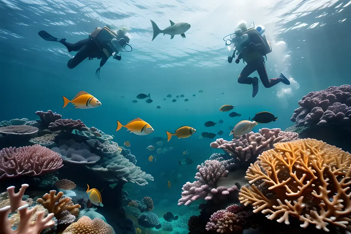 Futuristic yyyy Year Old Underwater City