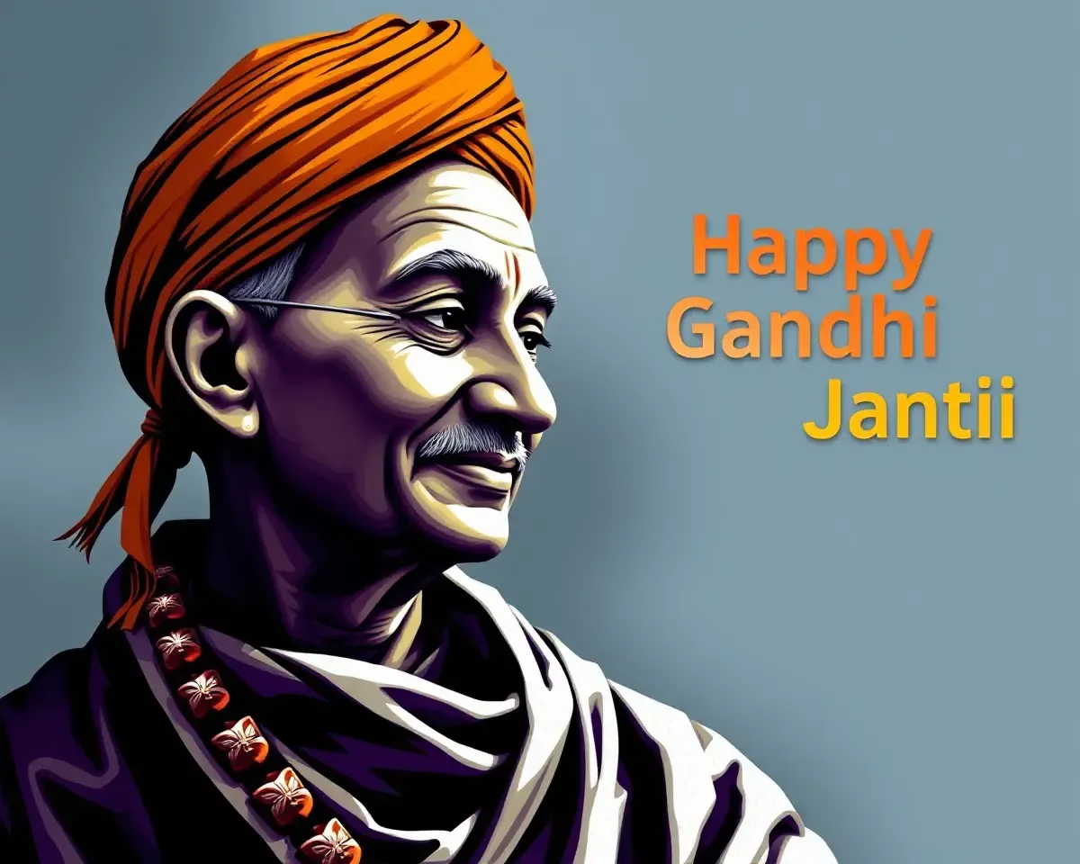 Gandhi Jayanti Images Honor Indian National Hero Mahatma