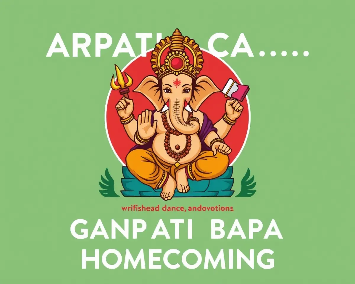 Ganpati Bappa's Homecoming Invitation: Music, Dance, and Devotion