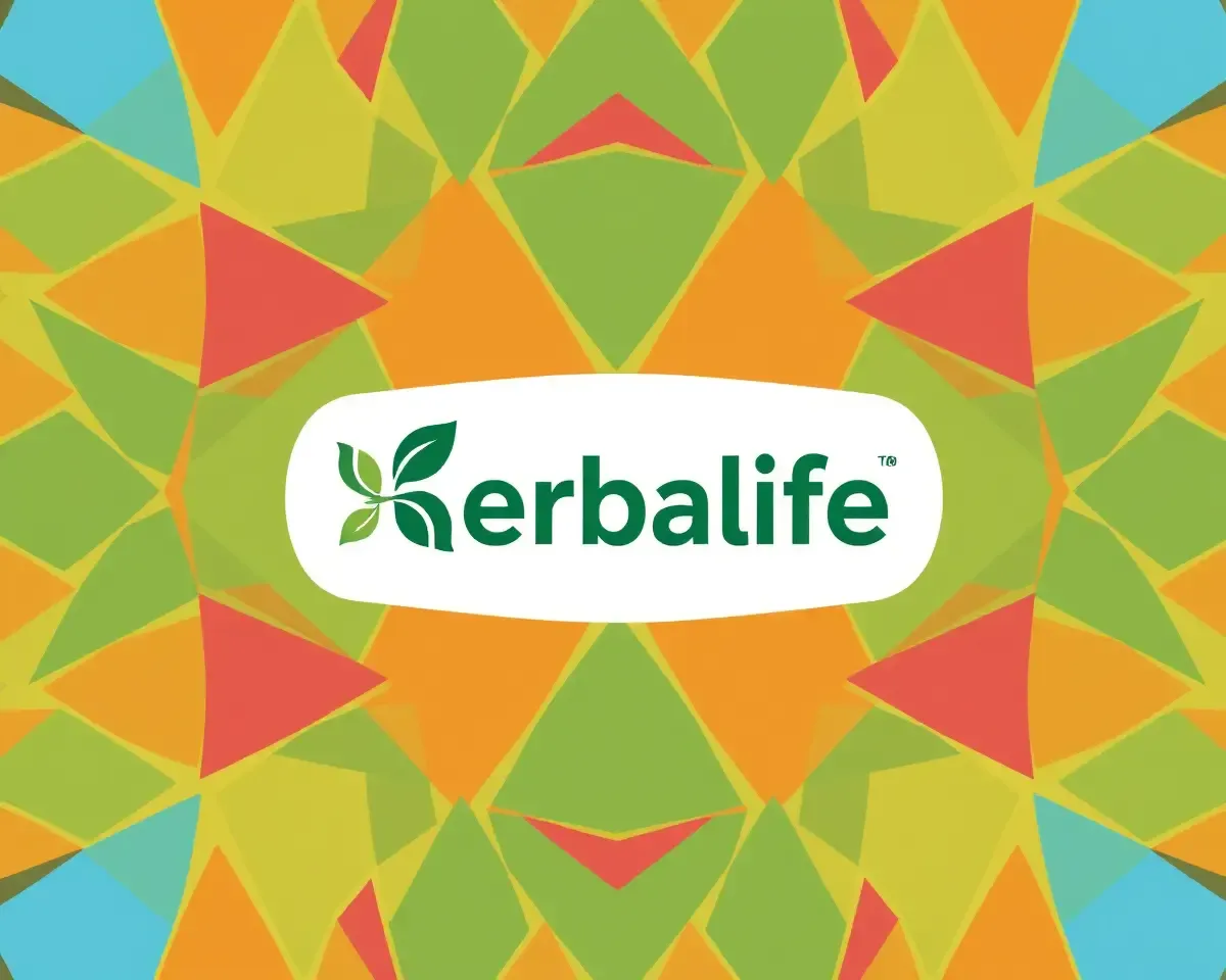 Geometric Pattern with Stylized Herbalife Logo