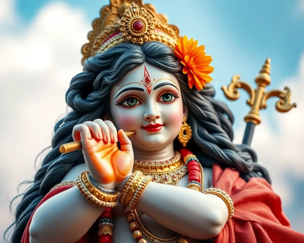 God Krishna Images Depicting His Divine Beauty