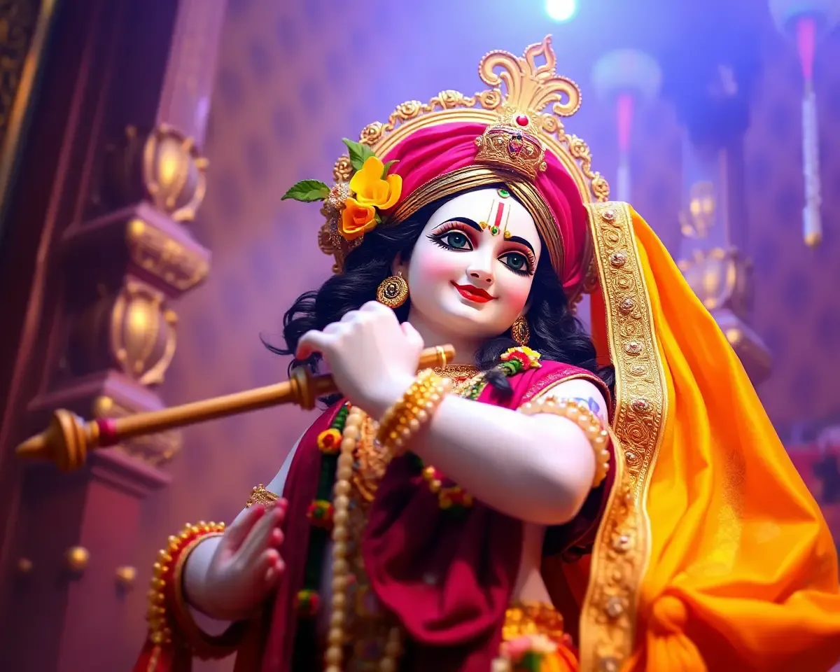 God Krishna Images Showcase His Mesmerizing Presence