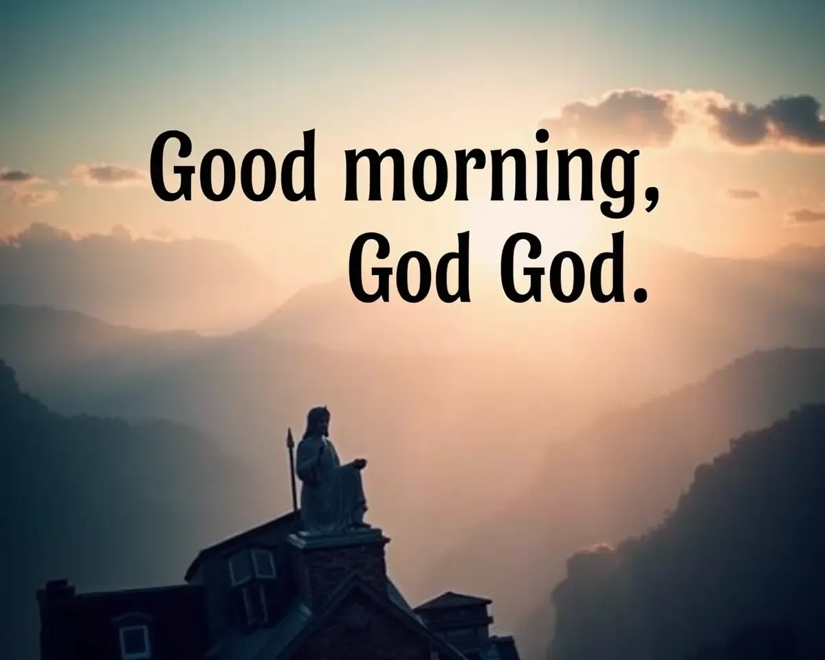 Good Morning God Images for Daily Motivation