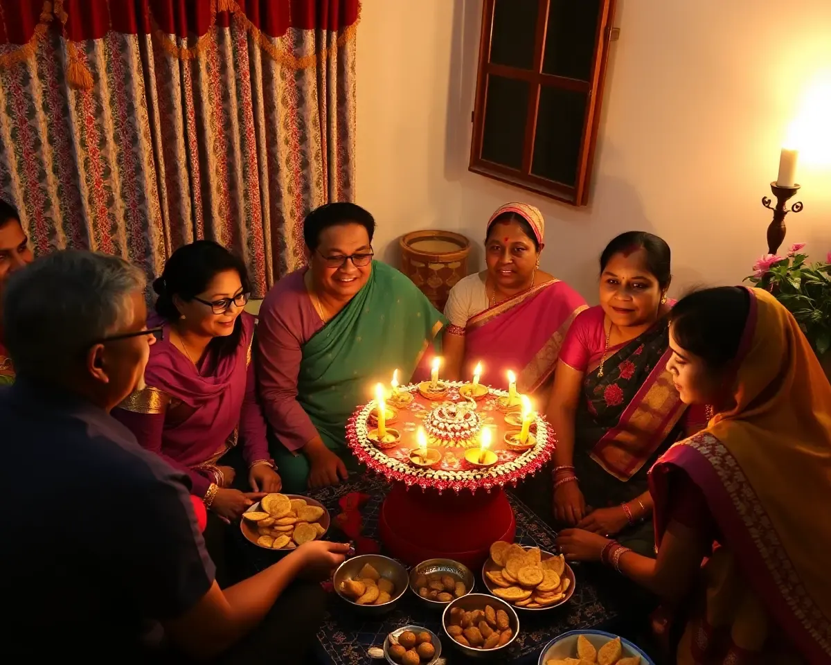 Happy Dhanteras Celebrations with Traditional Sweets and Snacks