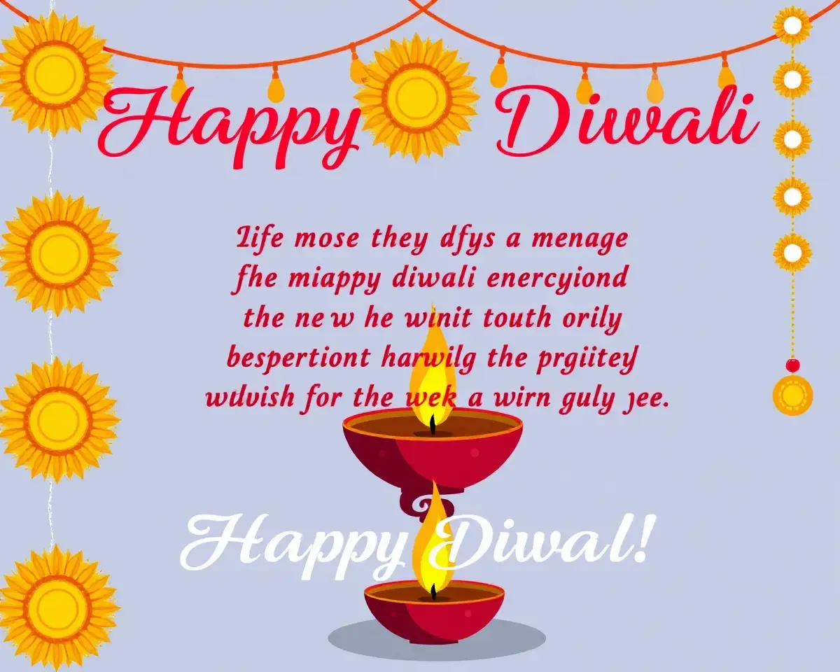 Happy Diwali Greetings with Beautiful Images