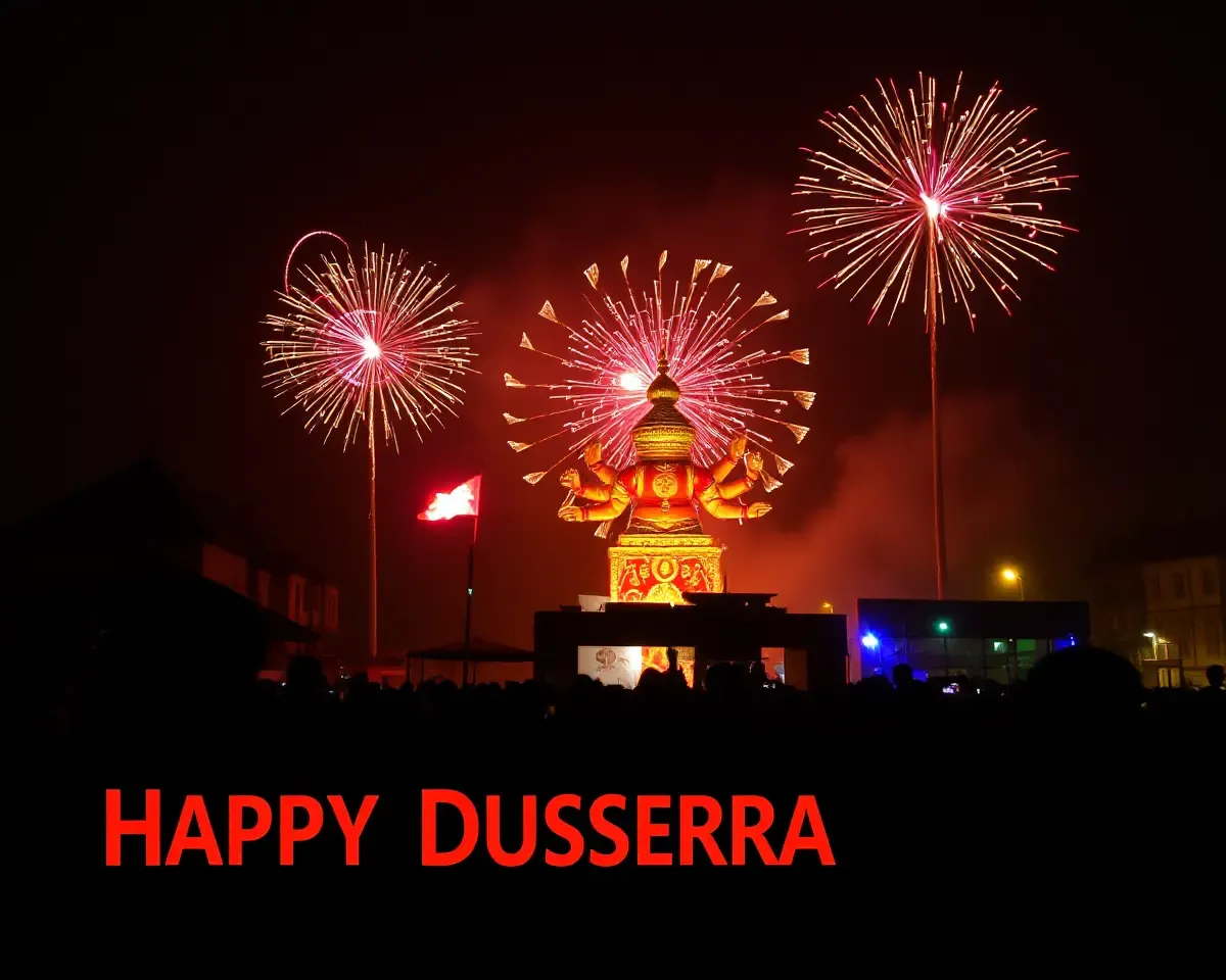 Happy Dussehra Images for Vibrant Festival
