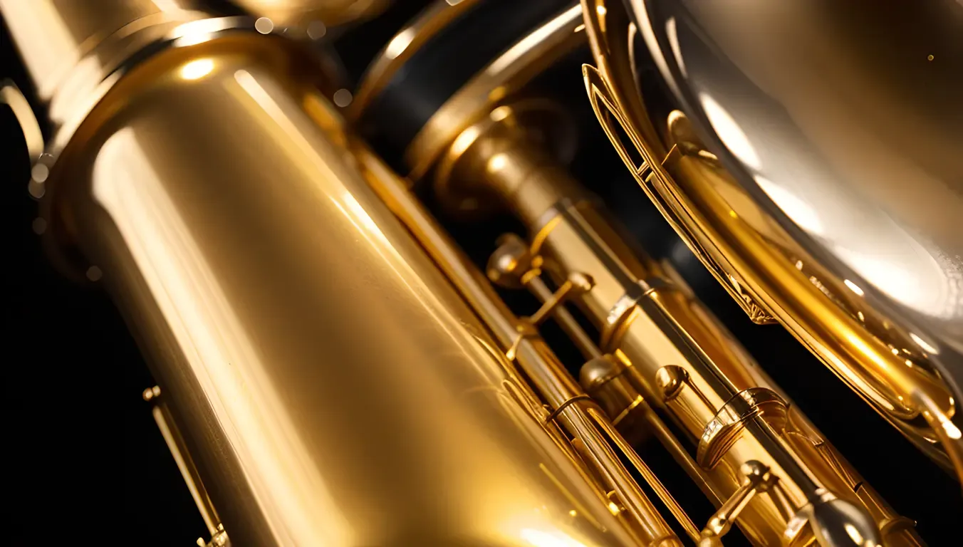 Hot Saxi Image: Steam Rises from Saxophone Bell in Jazz Standard