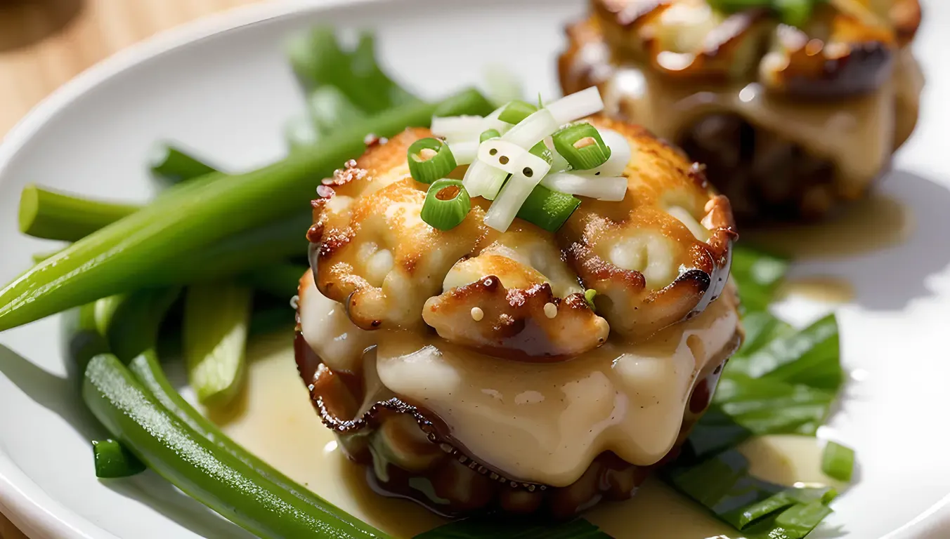 Hot Taki Takoyaki Ball Filled with Octopus and Onion