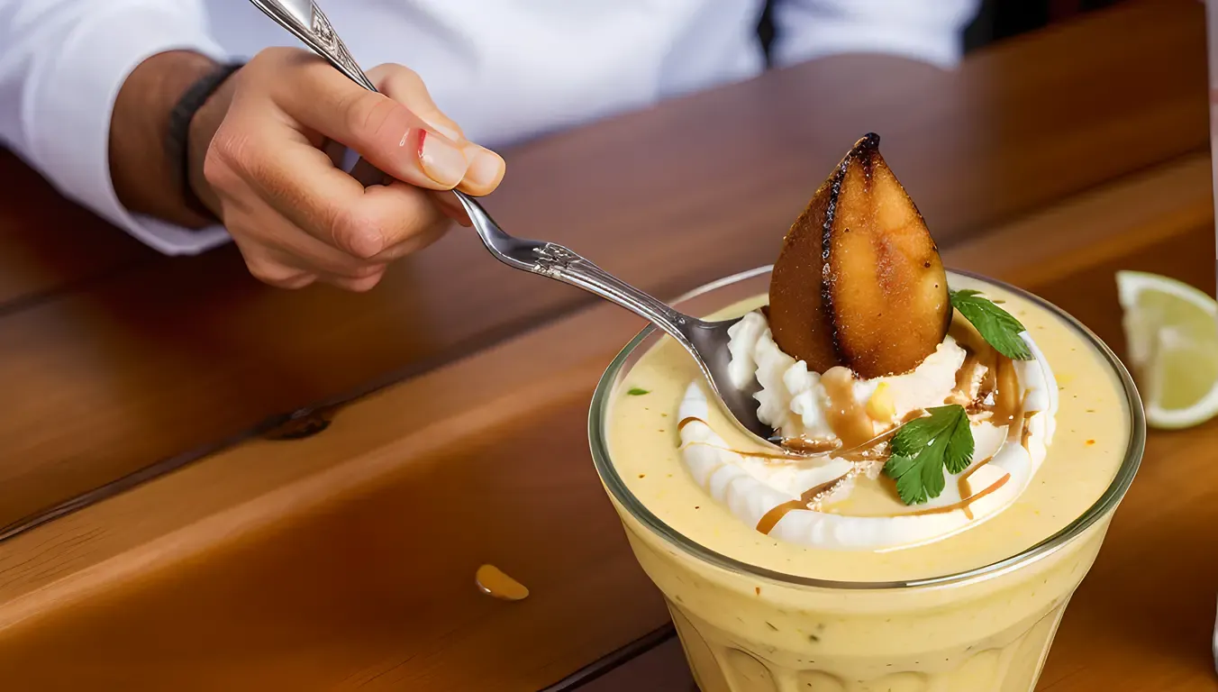 Hungry Person Devouring Raita Images HD