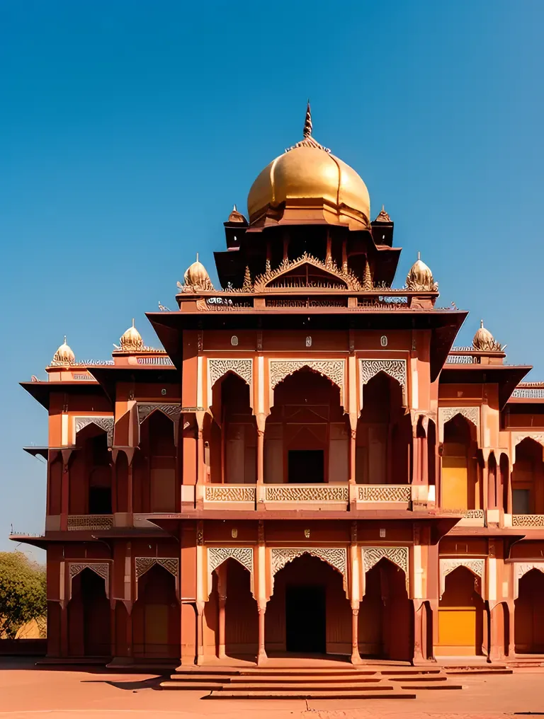 Iconic Lal Mahal Architecture with Bajirao Images