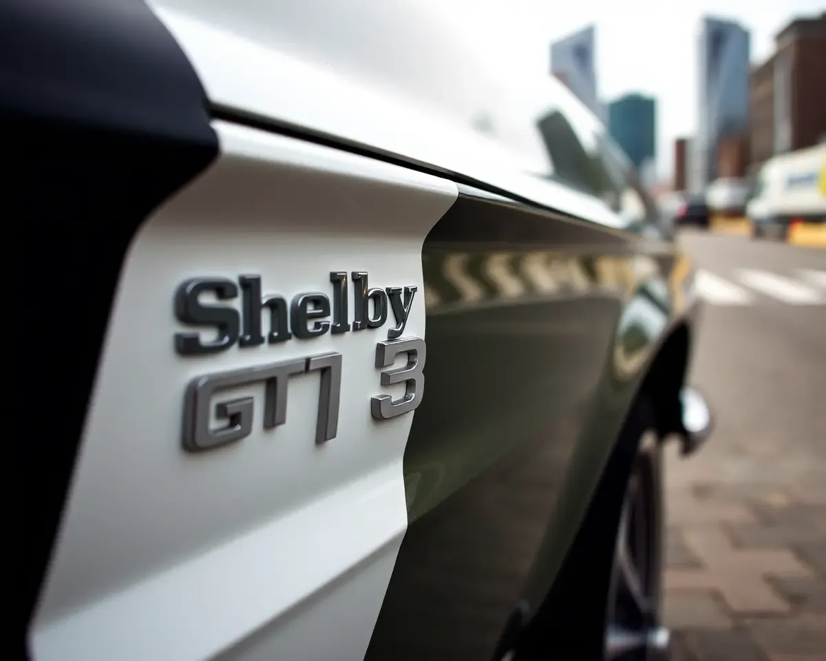 Iconic Shelby GT350 Logo on 1967 Mustang Shelby GT350