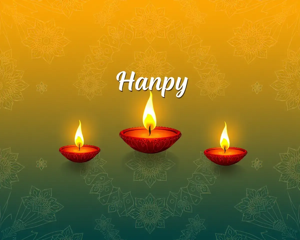 Intricate Diwali Design with CB Background Art