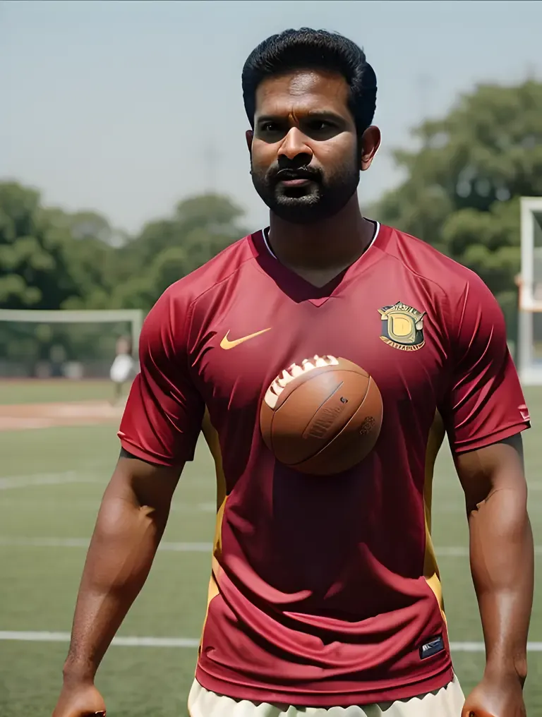 Jayasurya's Athletic Build: Sports Movie Still