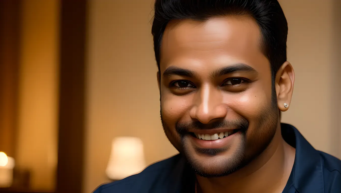 Jayasurya's Signature Warm and Inviting Smile