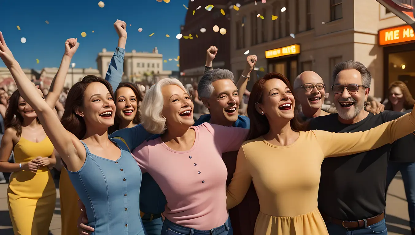 Joyful Group of People with Diverse Bodies