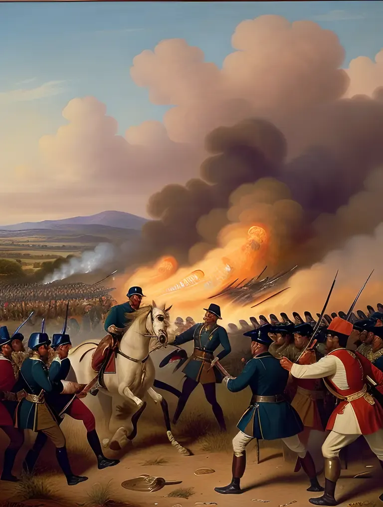 Kattabomman Fights Bravely Against British Forces in Battle