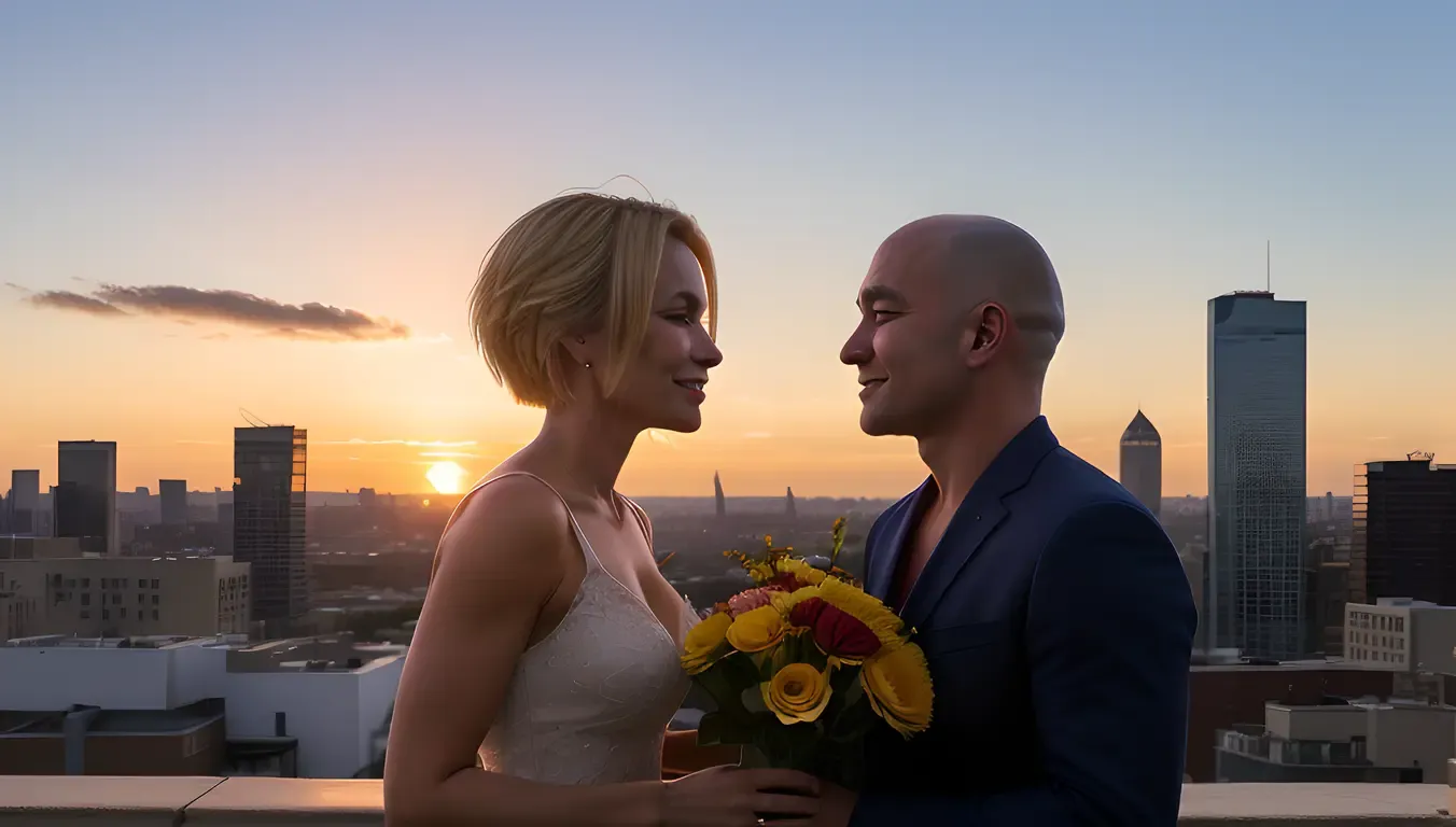 Krillin and Android 18 Share Tender Moment
