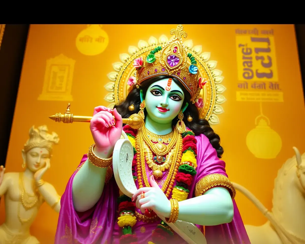Krishna Bhagwan Image: Iconic Representation of Indian Culture
