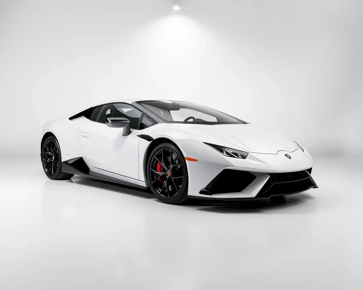 Lamborghini Sian in Minimalist Studio Setting