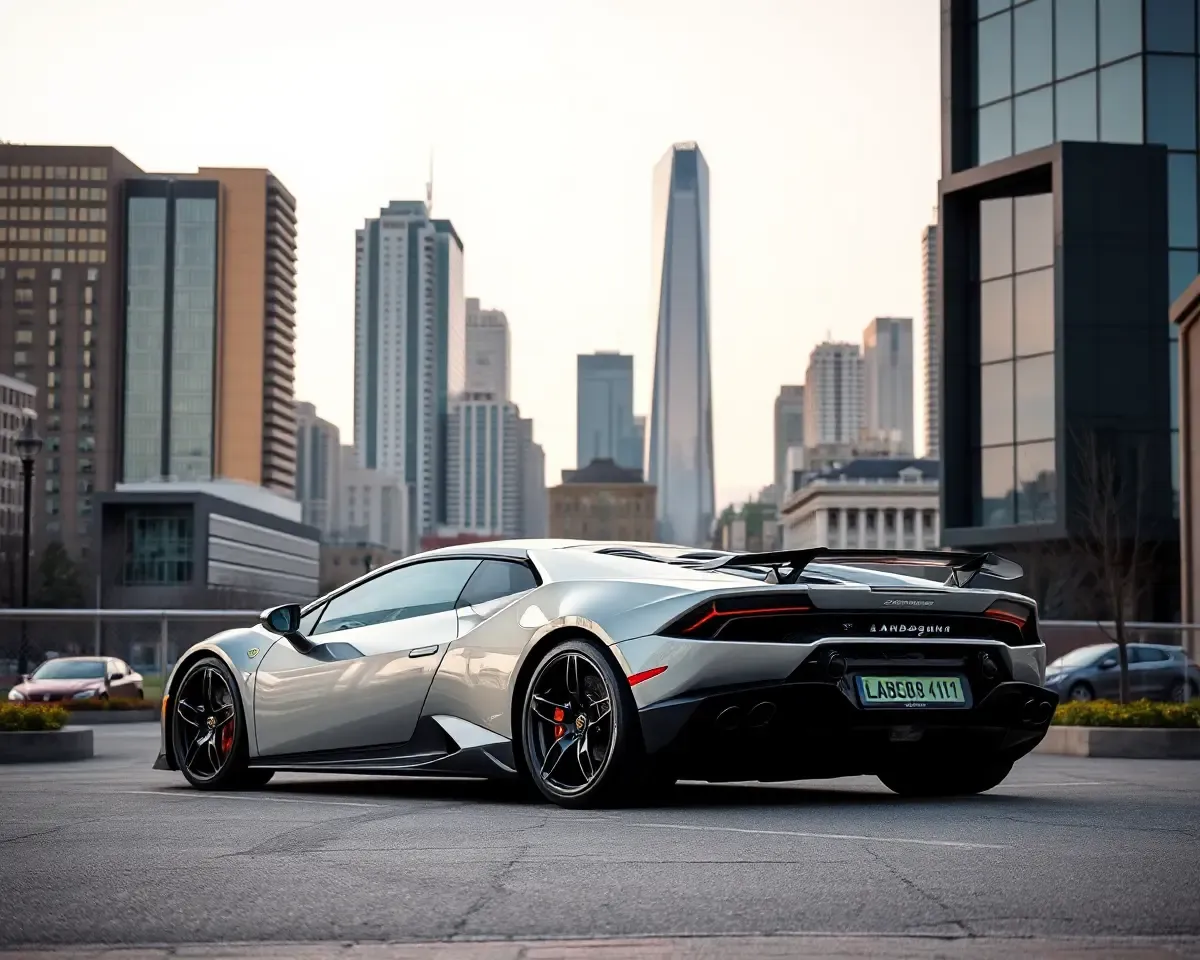 Lamborghini Sian in Urban Sophistication Setting