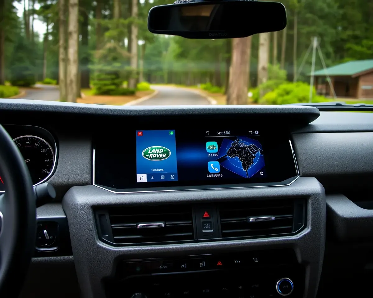 Land Rover Defender Advanced Infotainment System in 4K