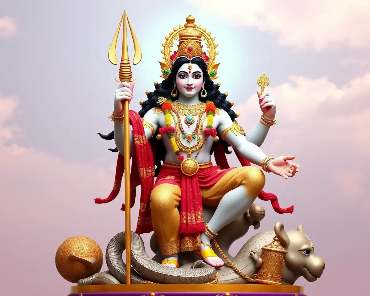 Lord Vishnu Images in 3D Dimensional Form