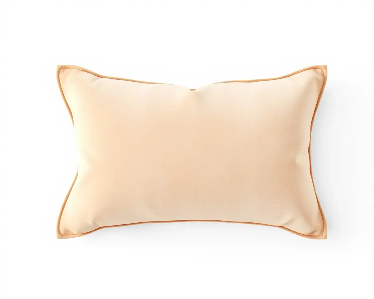 Luxurious Pillow Pouch Mockup with Soft Velvety Texture
