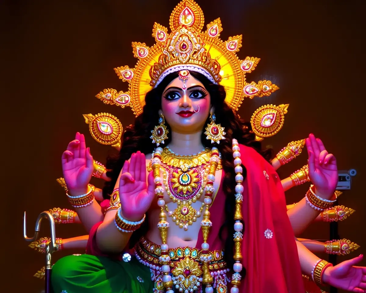 Maa Durga's Beauty in Beautiful Images