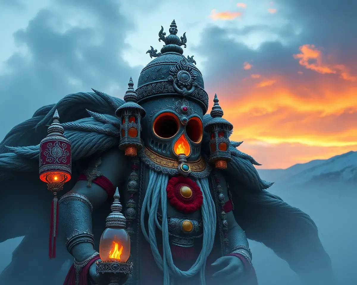 Mahakal Image: The Sacred Symbol of Hindu God Mahakal