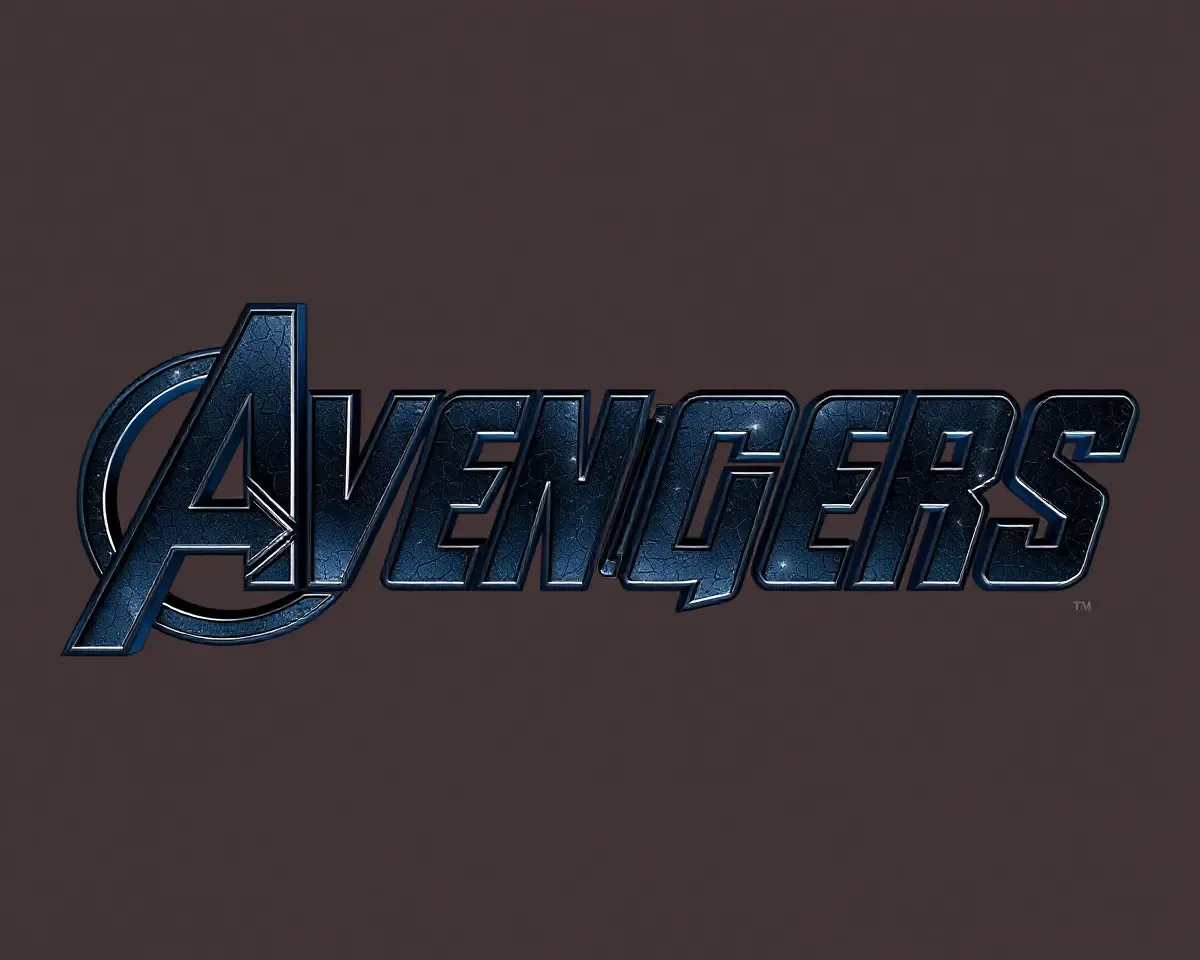 Marvel Wallpaper 4K for PC: Avengers Logo in Bold Letters