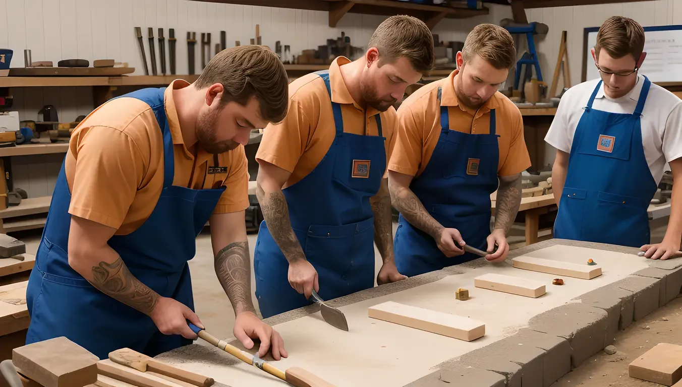 Master Stone Carver Brings New Design to Life