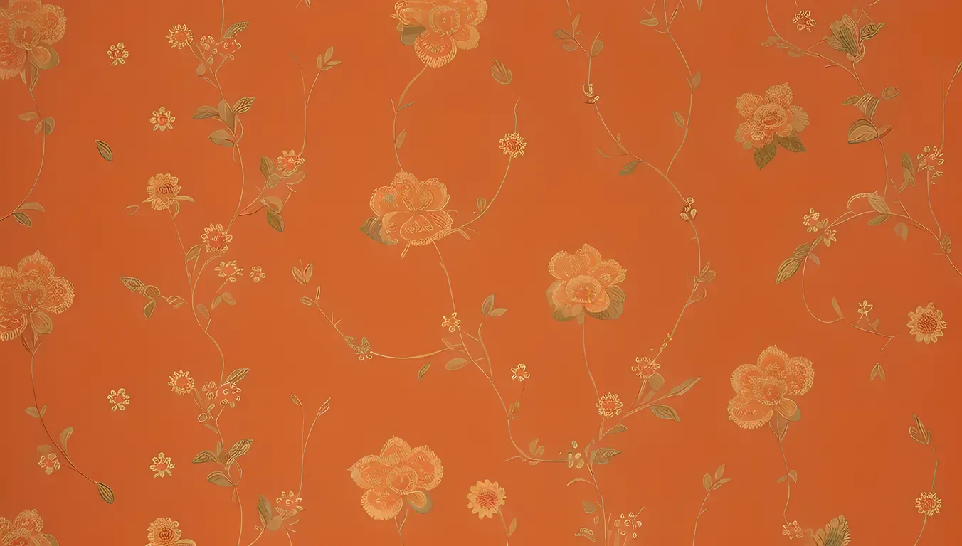 Mesmerizing Floral Pattern Kushti Wallpaper in HD