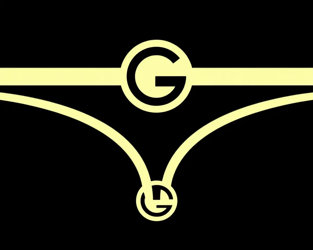 Minimalist Monochromatic Gtec Logo Concept