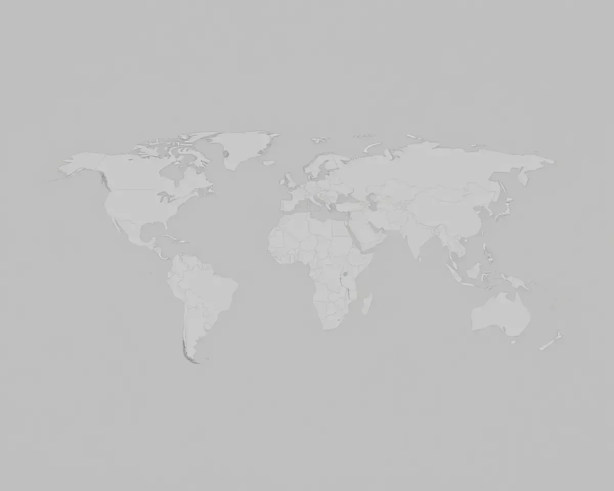 Minimalist World Map Wallpaper with Simple Design for Mobile