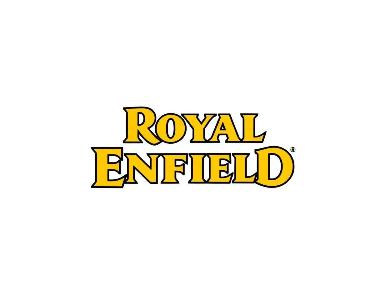 Modern Royal Enfield Logo Design in Sans-Serif Font.