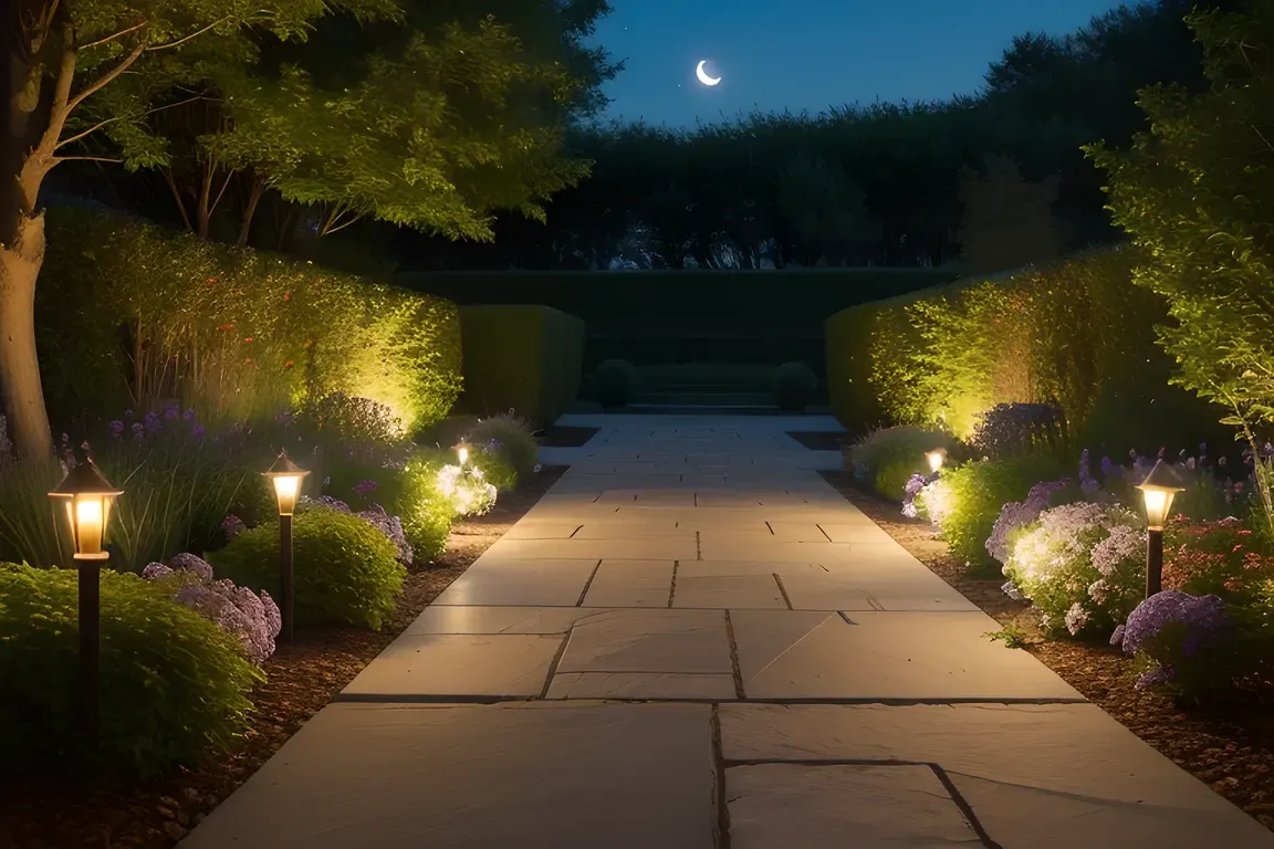 Moonlit Garden Zzz's with Fireflies