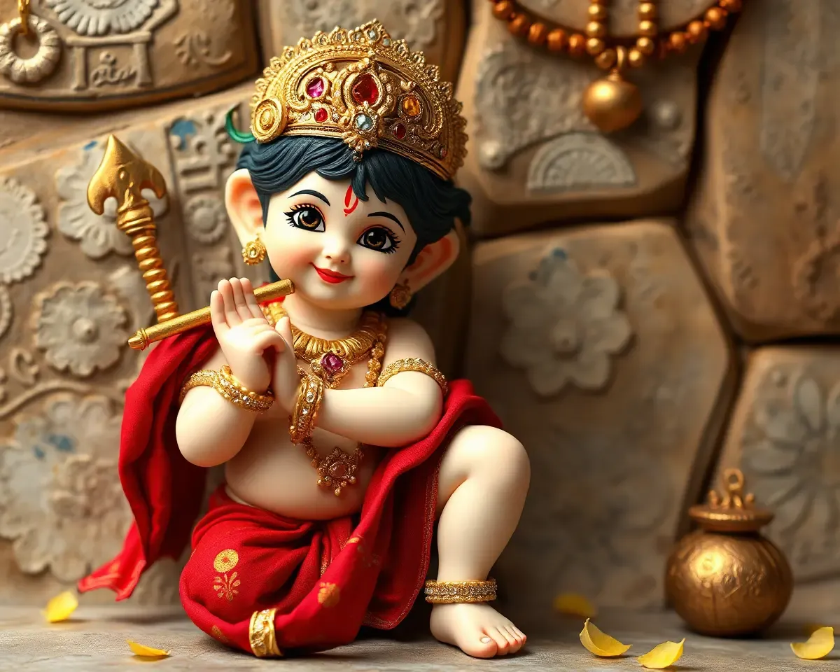 More Cute Krishna Images to Worship