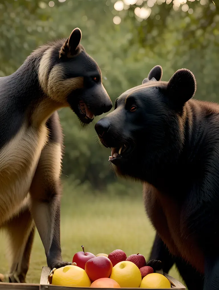 Mowgli and Baloo's Fruitful Friendship Dispute