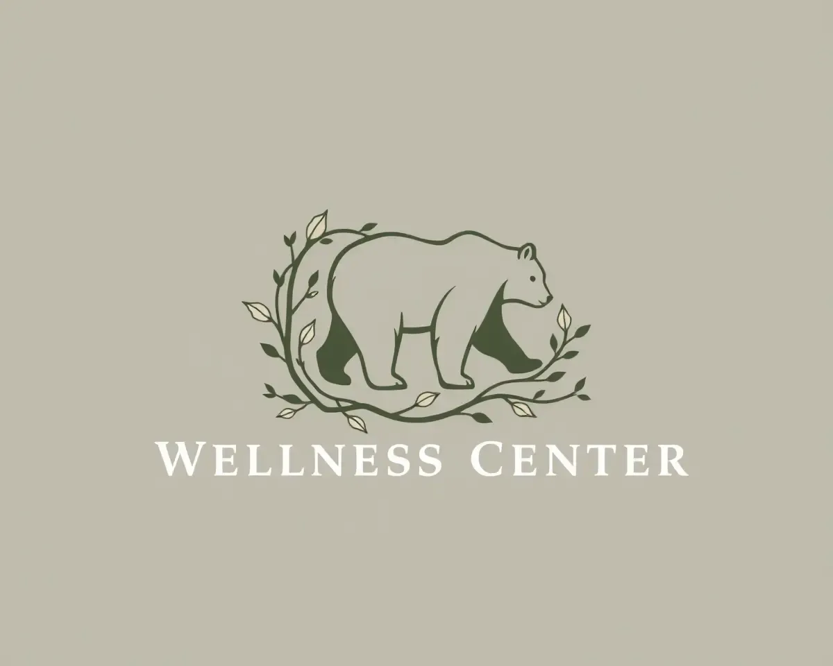 Nature-Inspired Logo for Wellness Center BJD
