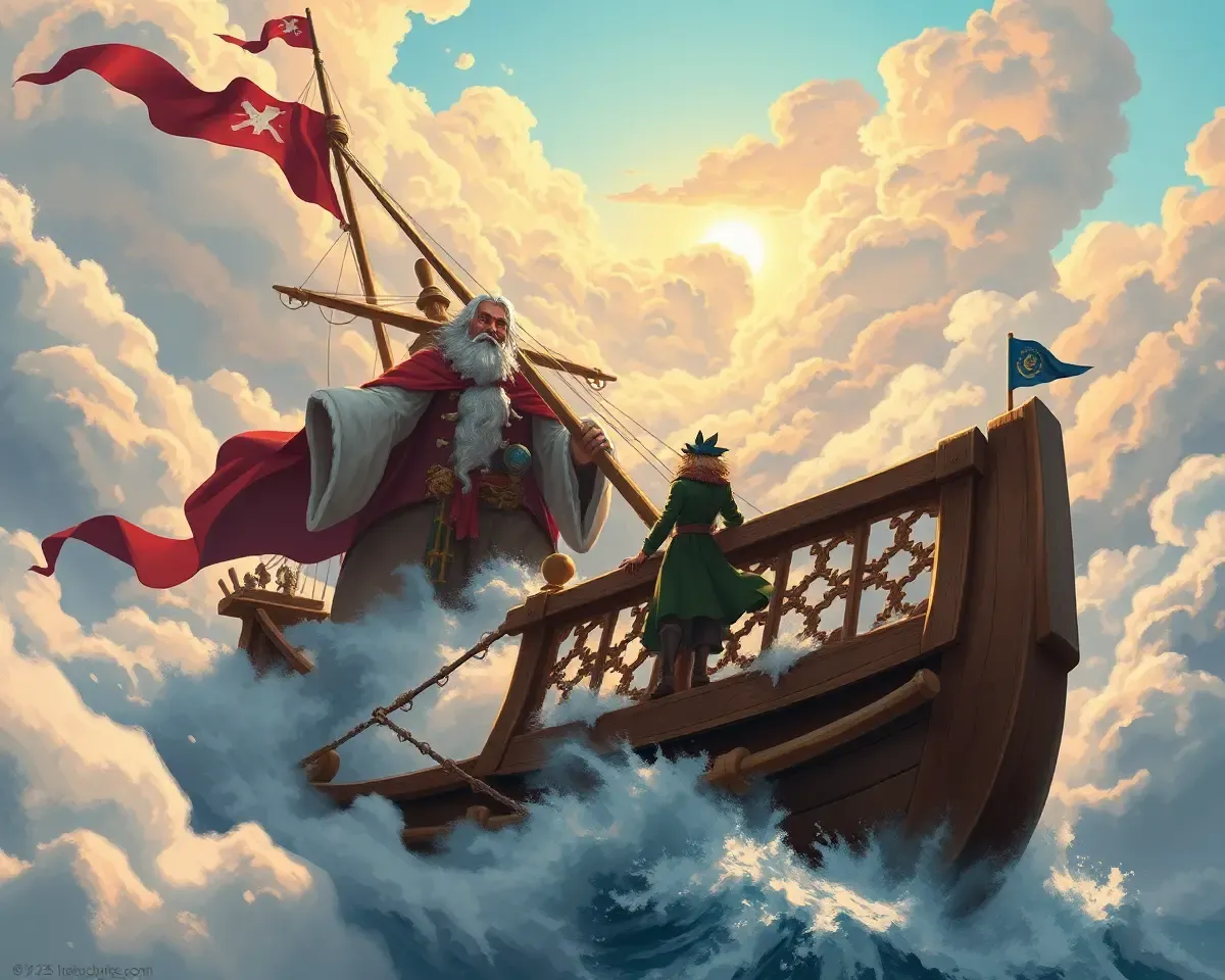 One Piece Whitebeard's Majestic Ship Moby Dick