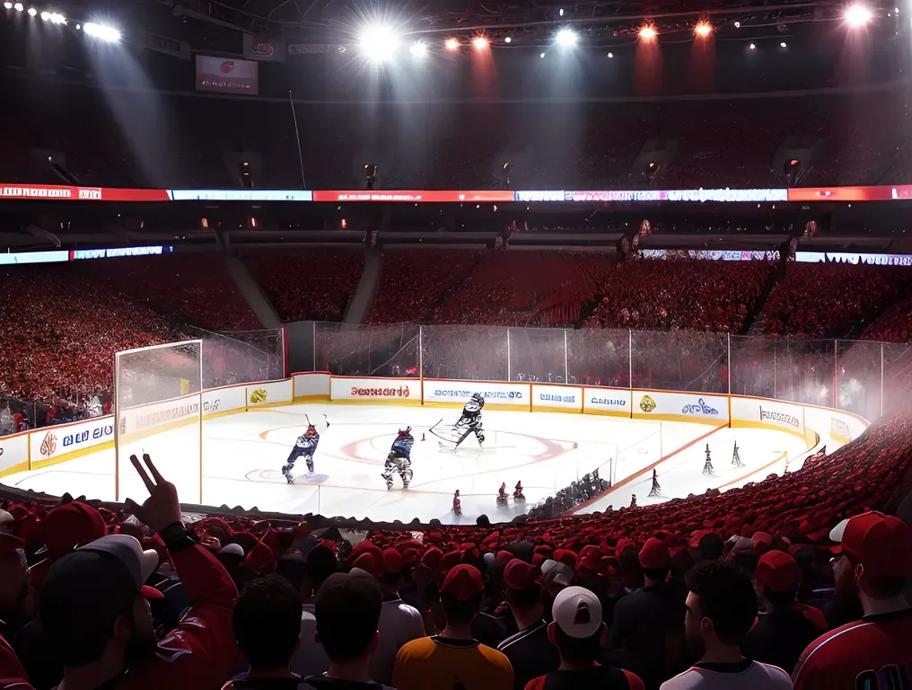 Ovechkin Scores Hat-Trick Goal in Packed NHL Arena