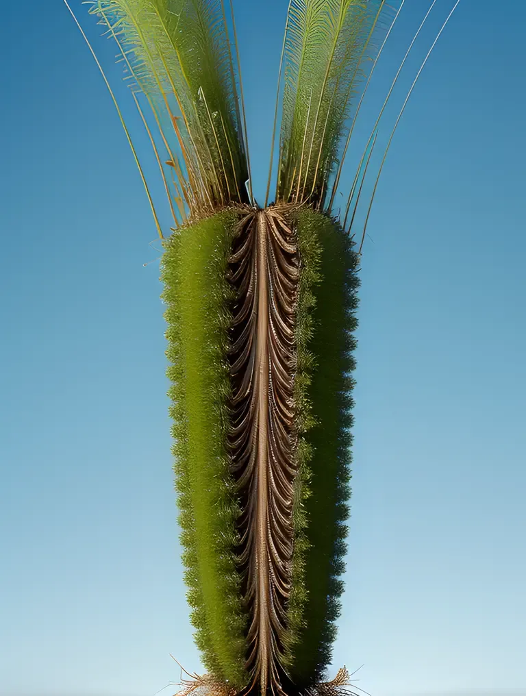 Parasitic Plant's Roots Wrap Around Host Plant's Roots in Symbiotic Images