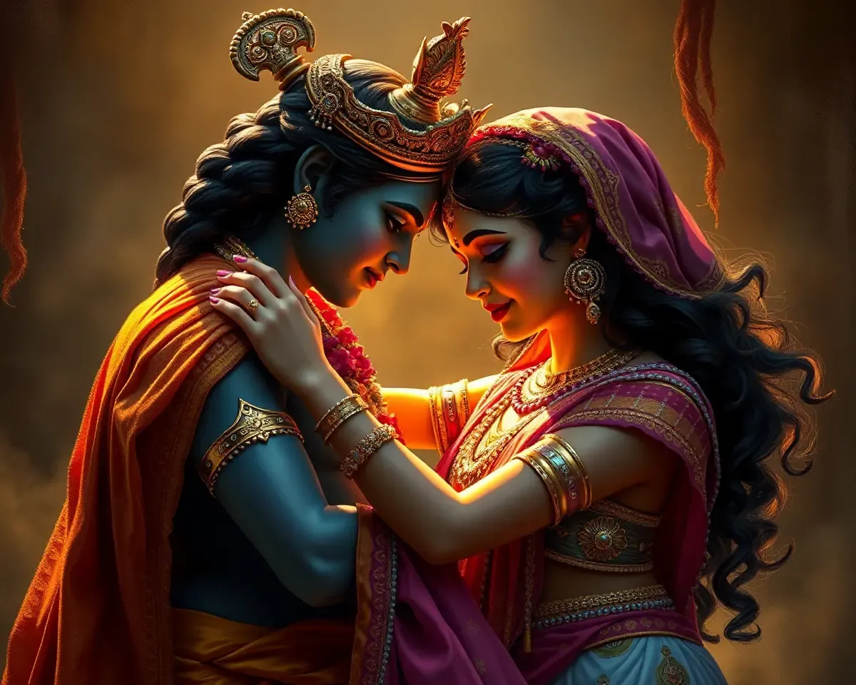 Radha Krishna Reunion After Long Separation