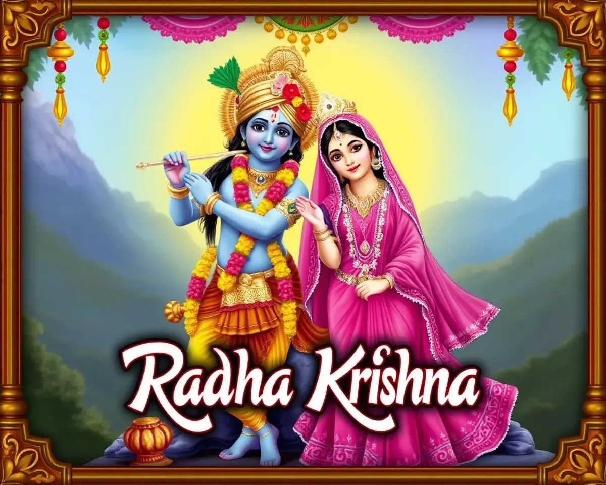 Radha Krishna Serial Images and Their Artistic Representation