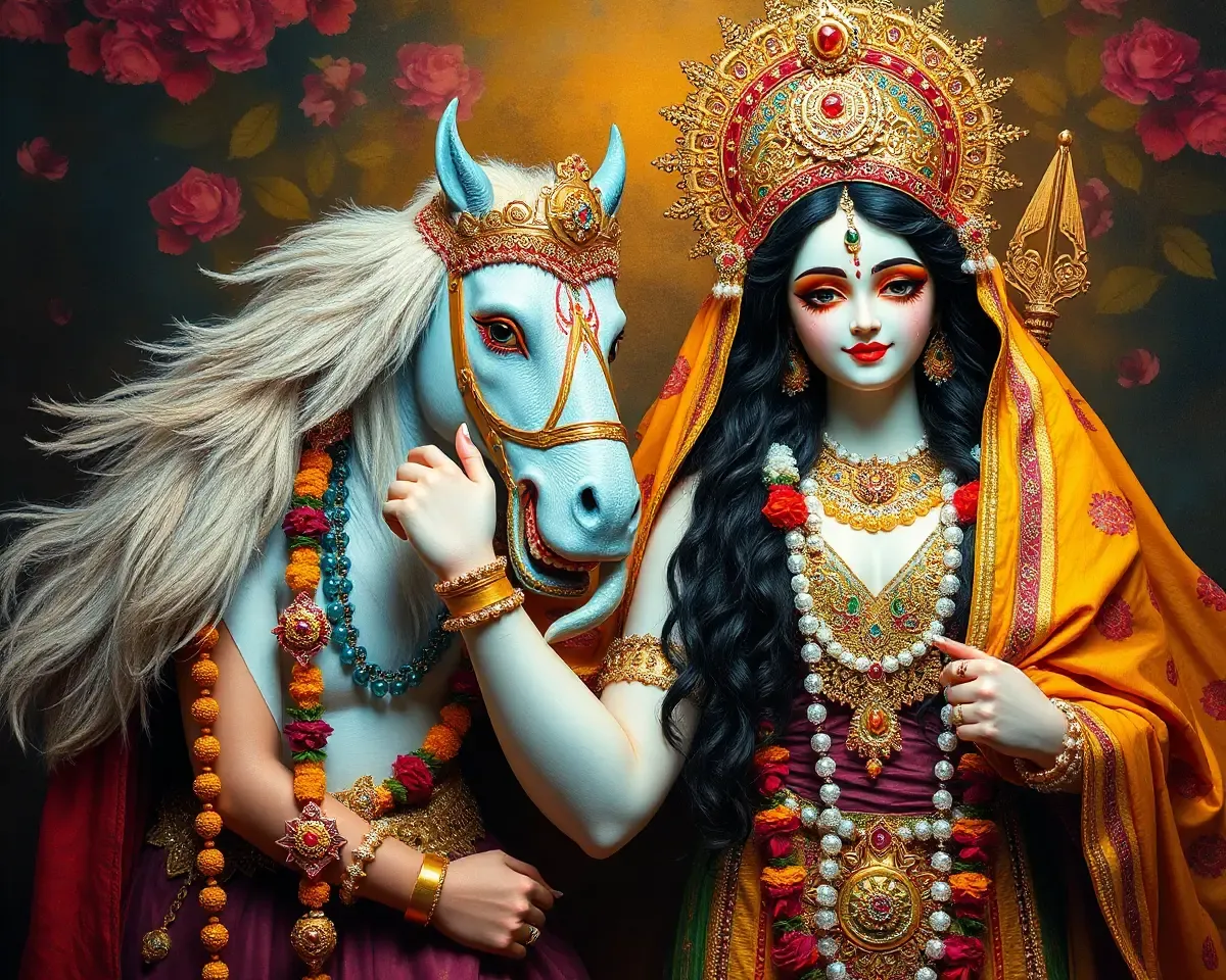 Radhe Radhe Image: Unique Identification for Sacred Symbolism