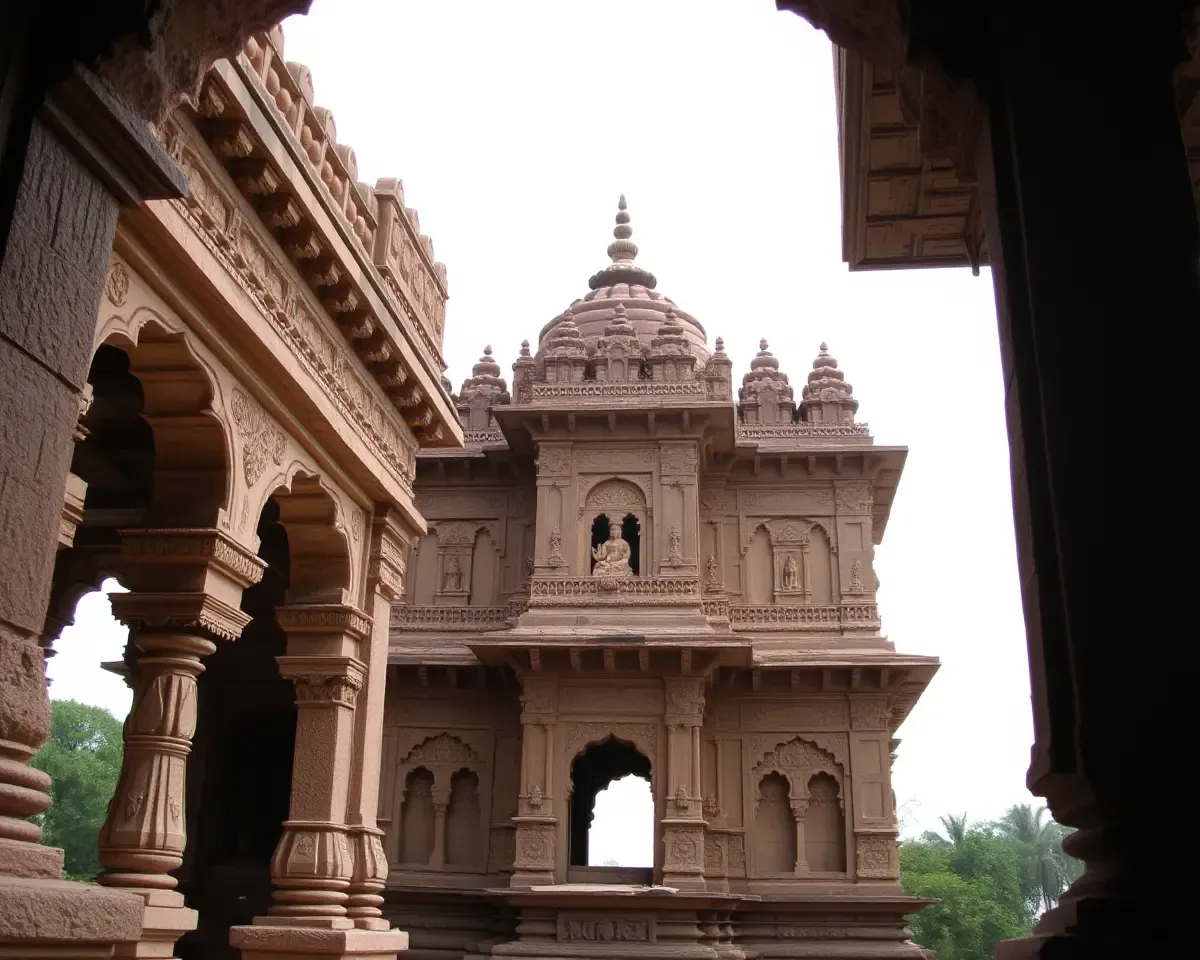 Ram Mandir Ayodhya's Intricate Stone Carvings and Arches