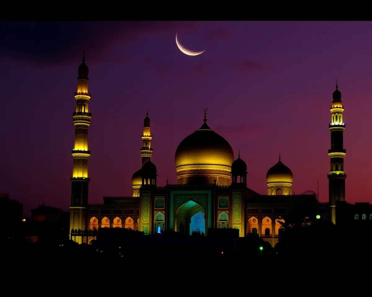 Ramzan Mubarak Image for Islamic Festival Celebrations