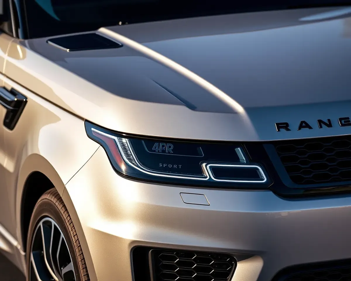 Range Rover Sport's Sleek Exterior Design in Close-Up