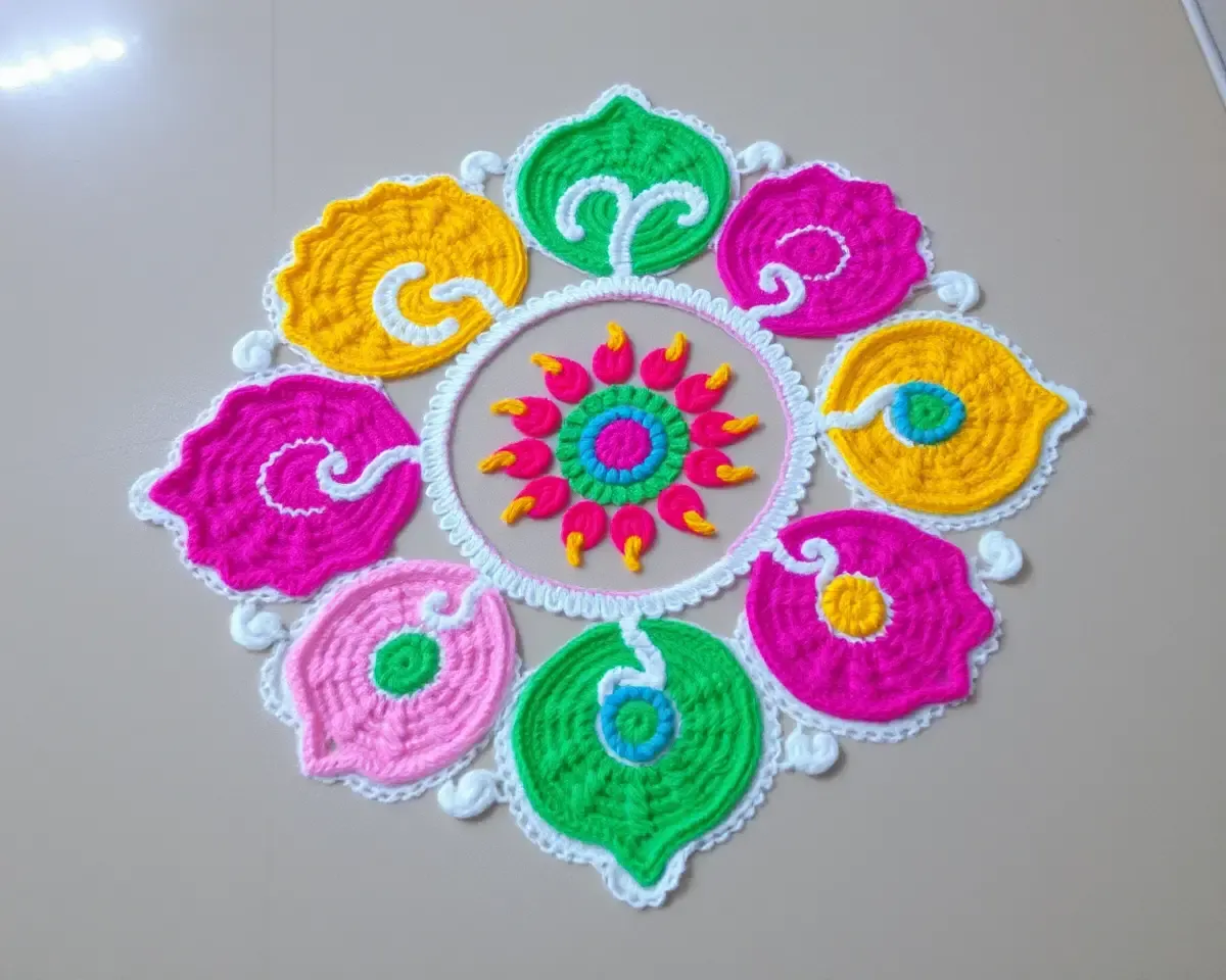 Rangoli Designs Images for Unique Home Decor Ideas