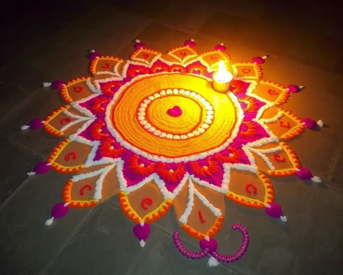 Rangoli Images: Traditional Indian Art Form